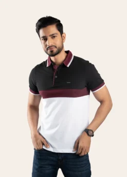 Royale Contrast Cotton Polo – Stryda
