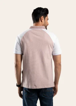 Alternative view of Royale Contrast Cotton Polo – Drayzen