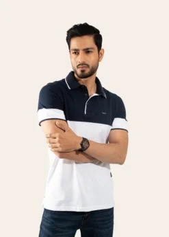 Royale Contrast Cotton Polo – Mavrix