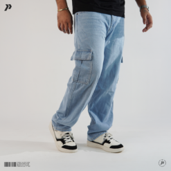 Men’s Baggy Cargo Pants with Six Utility Pockets LSLA-203