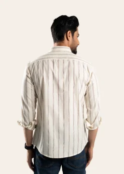 Alternative view of Premium Casual Stripe Shirt – S 003