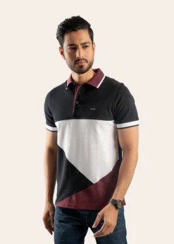 Royale Contrast Cotton Polo – Trivon