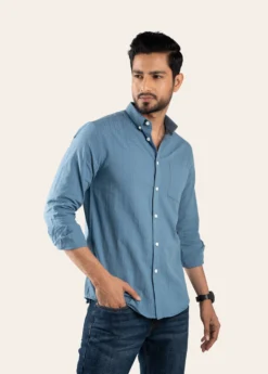 Premium Casual Stripe Shirt – S 012