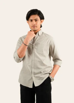 Premium Casual Stripe Shirt – S 016