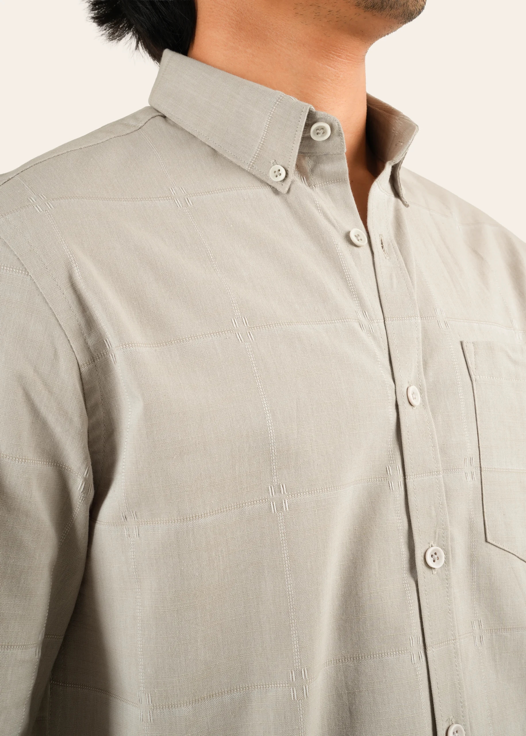 Premium Casual Stripe Shirt – S 016 - Image 2