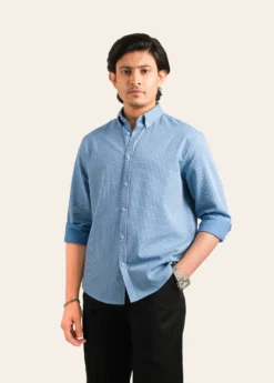 Premium Casual Stripe Shirt – S 018