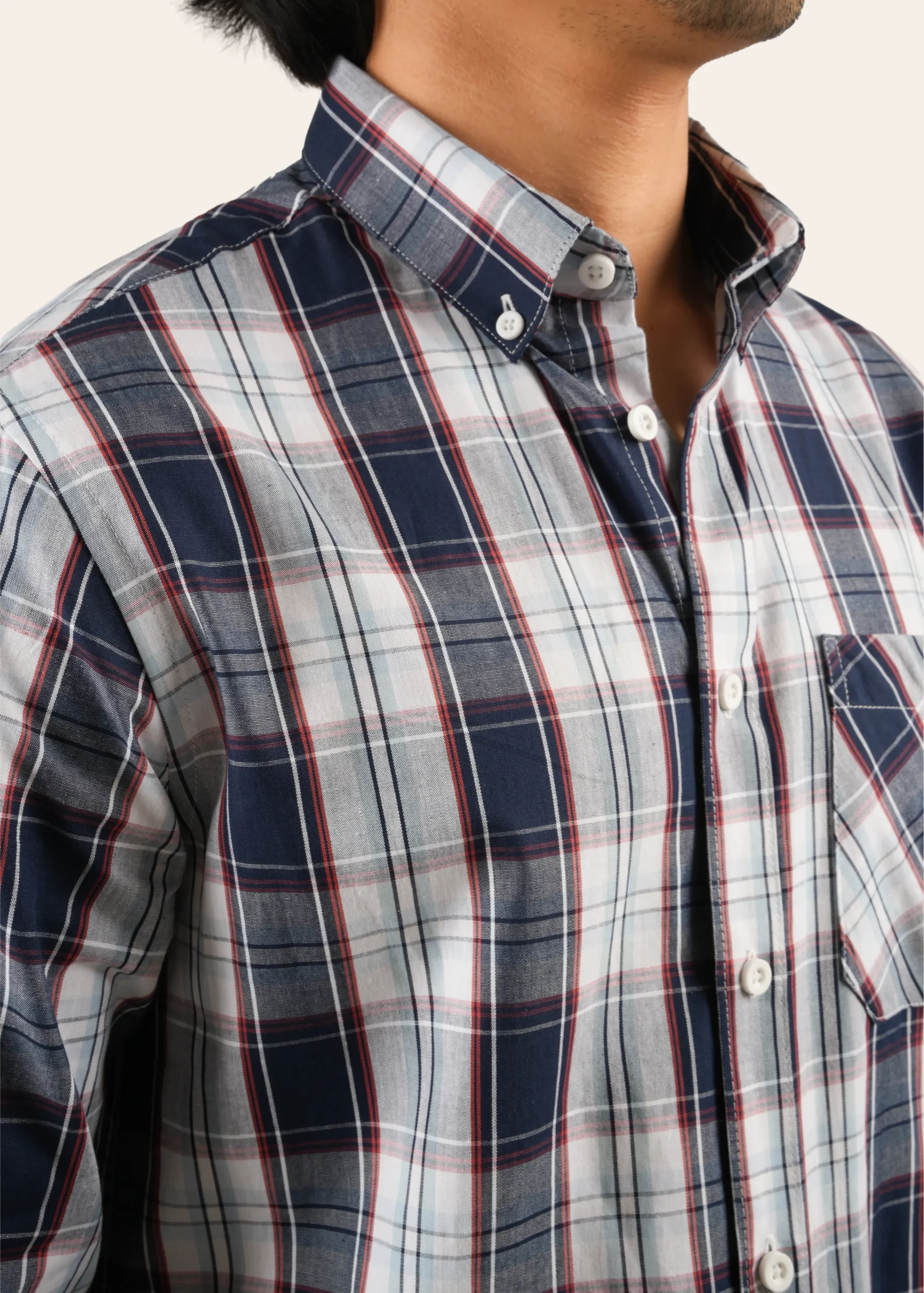Premium Casual Stripe Shirt – S 019 - Image 2