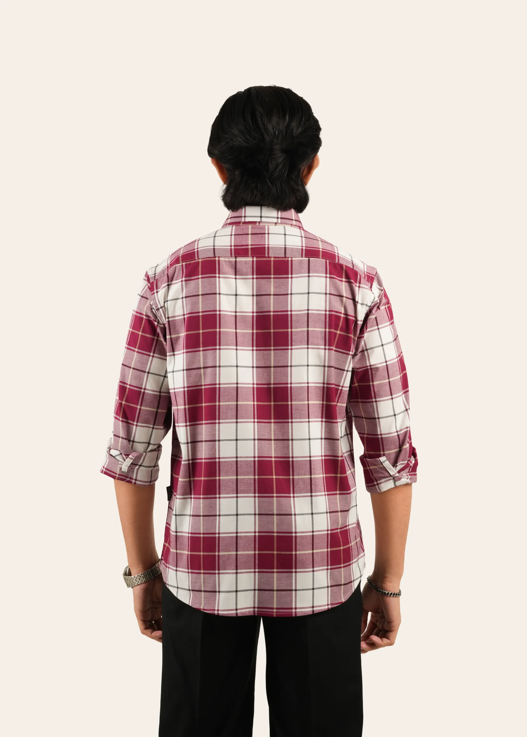 Premium Casual Stripe Shirt – S 020 - Image 3