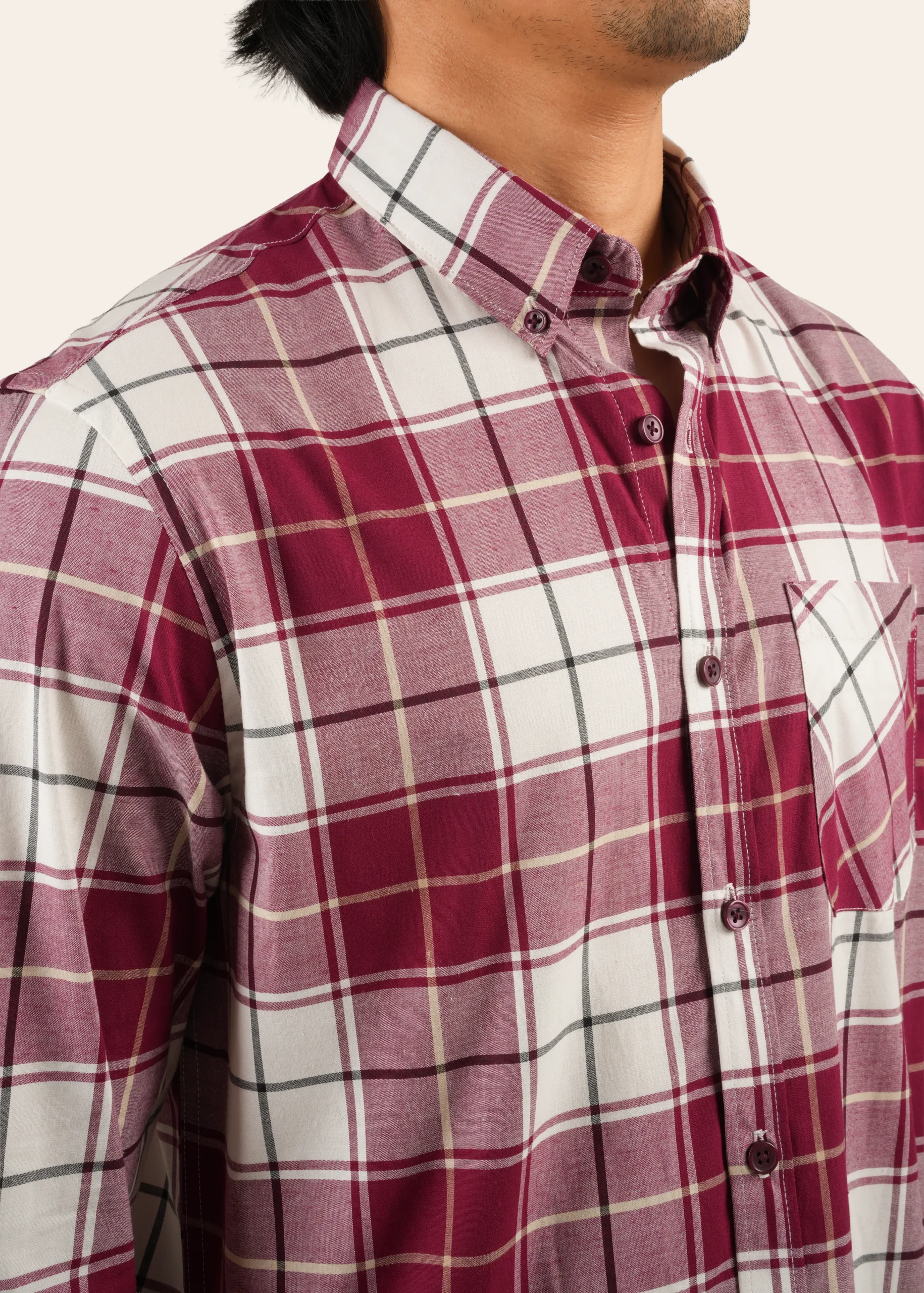 Premium Casual Stripe Shirt – S 020 - Image 2