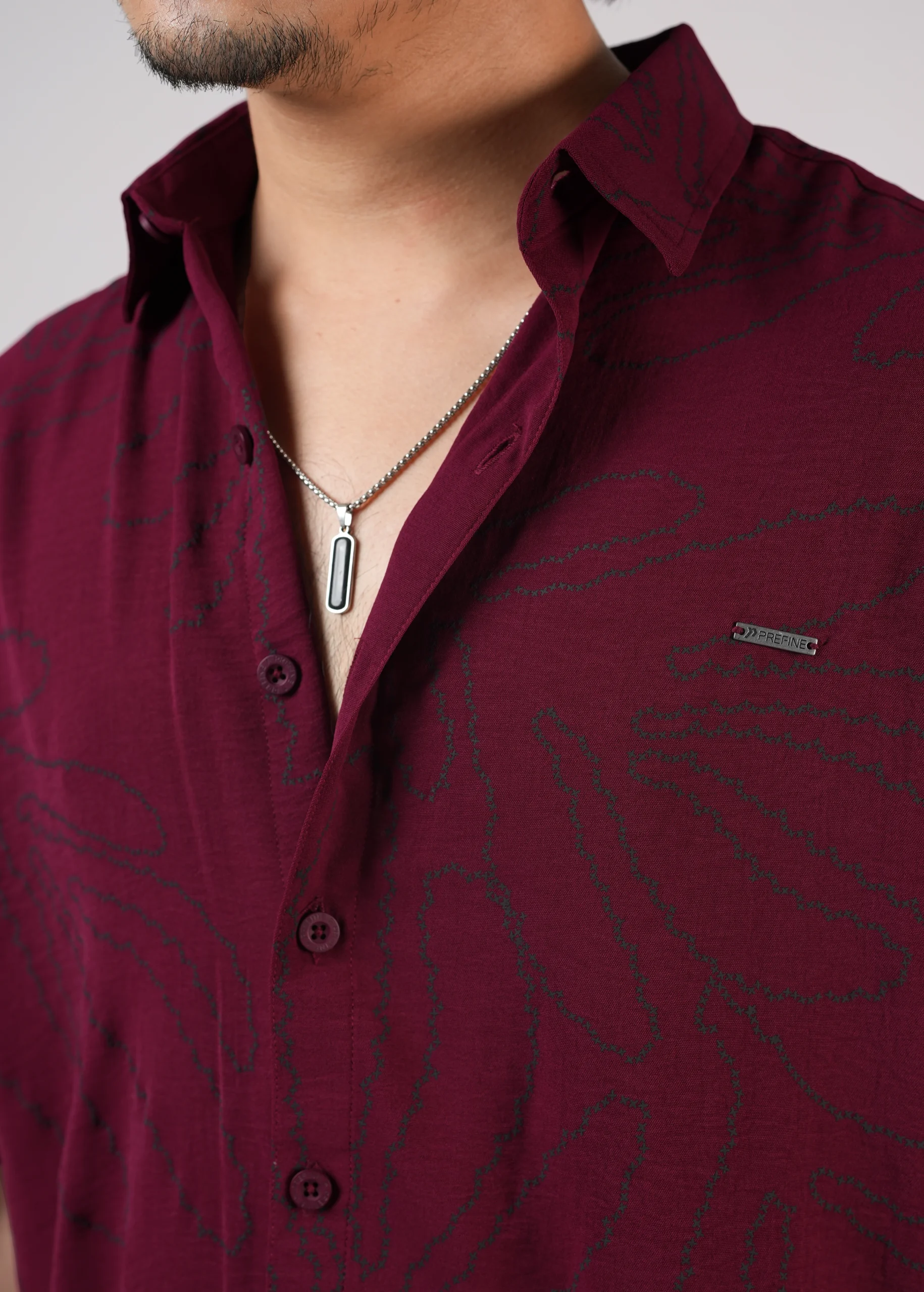 Emerald Aura Premium Casual Shirt - Image 2