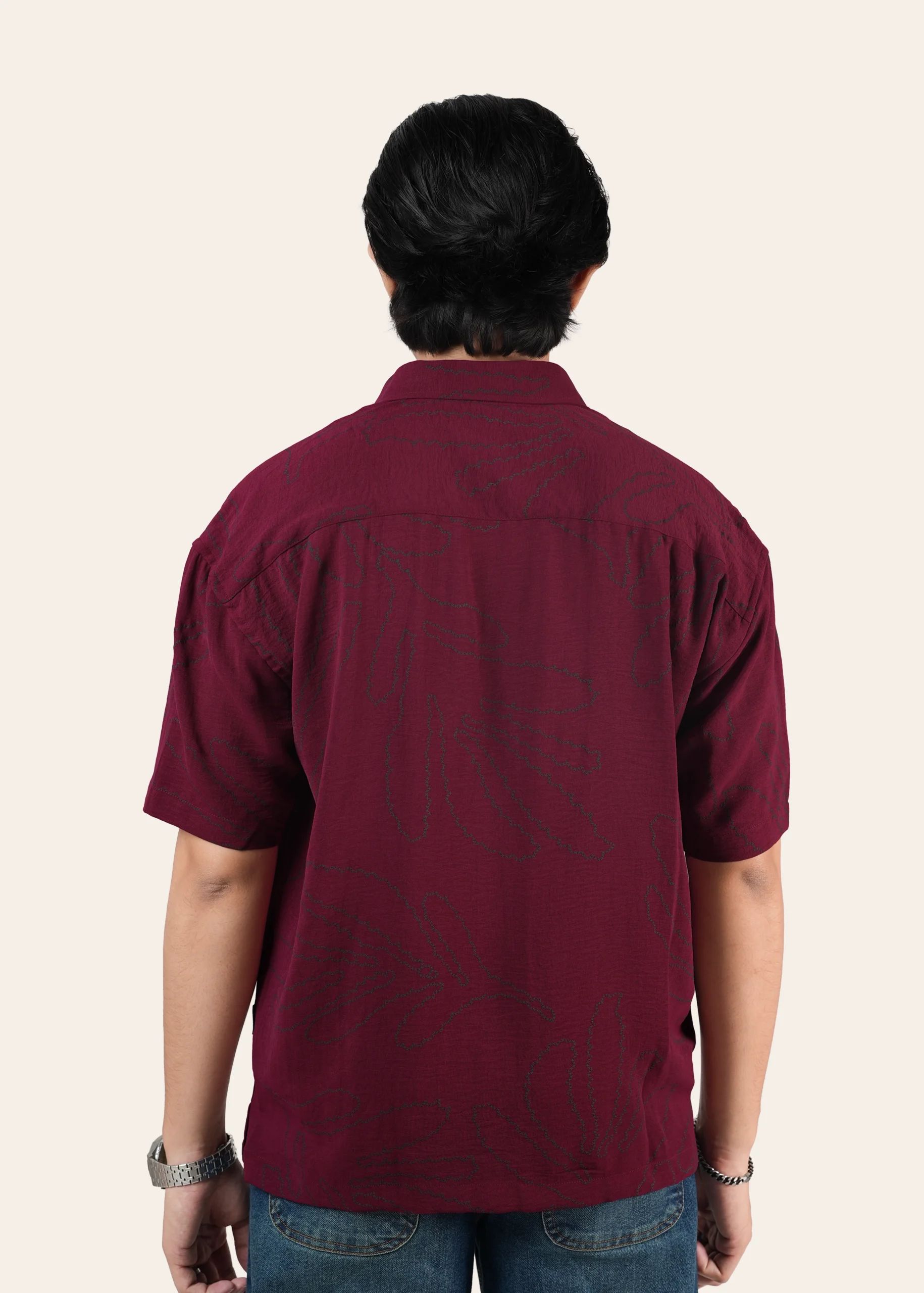 Emerald Aura Premium Casual Shirt - Image 3